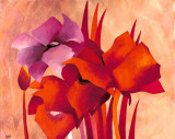 Colourful Flowers II Prints by Gisela Funke