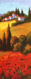 Tuscan Poppies Panel II Prints by Parrocel 