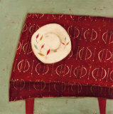 Red Table Posters by Oakley 