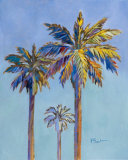 Santa Rita Palms II Art by Paul Brent