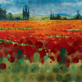Spring Meadows II Lámina por Selina Werbelow