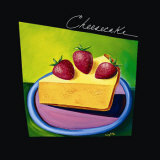 Cheesecake Prints by Mary Naylor