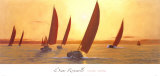 Sailing, Sailing Plakat af Diane Romanello Sailing, Sailing Plakat af Diane Romanello
