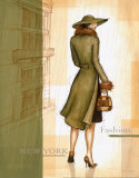 Rain New York Póster por Andrea Laliberte Rain New York Póster por Andrea Laliberte