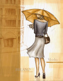 Rain Milano Kunst von Andrea Laliberte