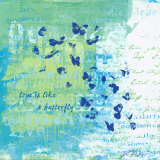 Love Is Like a Butterfly Affiches par Anna Flores