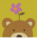 Peek-a-Boo VI, Bear Affiches par Yuko Lau