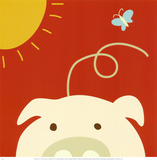Cochon, Peek-a-Boo IV Posters par Yuko Lau