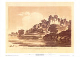 India River Pavilions II Print by William Hodges