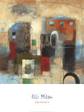 City Houses IV Prints by Elli Milan