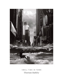 Swell Time in Town Print by Thomas Barbey