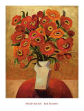Red Blooms Art by Shelly Bartek Red Blooms Art by Shelly Bartek