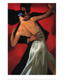 Carmine Cafe Posters by Bill Brauer