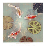 Floating Motion II Posters par Aleah Koury