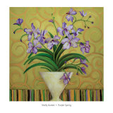 Purple Spring Posters by Shelly Bartek Purple Spring Posters by Shelly Bartek