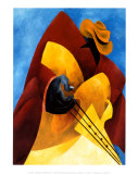 Uptown Blues Poster by Philemon Reid