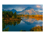 Oxbow Bend, Grand Teton National Park, Wyoming Photographie par Roy Breslawski