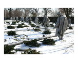 Korean War Veterans Memorial Photographic Print by William Luo