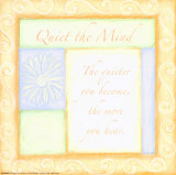 Debbie DeWitt - Quiet the Mind Plakát Debbie DeWitt - Quiet the Mind Plakát