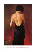 The Black Drape Poster by Michael J. Austin