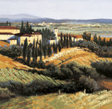 Distant Sienna Poster von Carol Jessen
