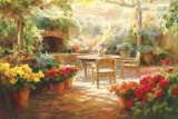 Shaded Patio Arte por Roberto Lombardi
