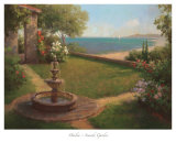 Seaside Garden-Mini Láminas por Haibin