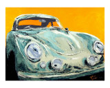 Porsche 356 Giclee Print by Ben Walker
