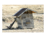 Leaning Outhouse of Colorado Photographic Print by Stephen Gilmartin