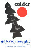Galerie Maeght, 1976 Reproductions pour les collectionneurs par Alexander Calder