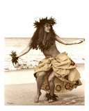 Hula dancer in tapa skirt Stampa fotografica di Himani Hula dancer in tapa skirt Stampa fotografica di Himani