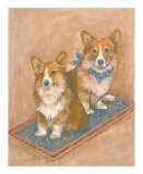 Corgis Art par Carol Ican