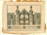 Garden Gate III Prints by Salomon Kleiner