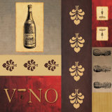 Vino in Red II Pôsters por William Verner