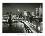 Manhattan Night Posters