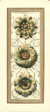 Classic Rosette Panel II Posters