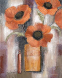 Bold Poppies II Posters by Rosemary Abrahams