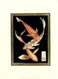 Koi Fish on Black II Láminas por Chariklia Zarris