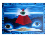 Hear See Feel Want Giclee Print by Lisa Rogers