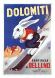 Dolomiti Poster van Sabi Dolomiti Poster van Sabi