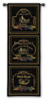 Vineyard Signs Wall Tapestry by Sally Ray Cairns