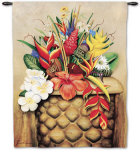Tropical Flora Wall Tapestry by William T. Templeton Tropical Flora Wall Tapestry by William T. Templeton