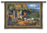 Vineyard Villa Wall Tapestry