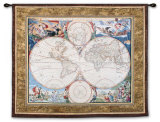 世界地図 タペストリー