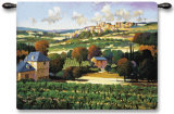 Vineyards of Provence Wall Tapestry by Max Hayslette