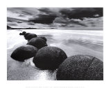 Keien op het strand Print Keien op het strand Print