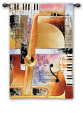Jazz Medley II Wall Tapestry by Tom Grijalva