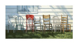 Chair Collection Art by Cecile Baird