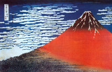 Der Fuji in Japan Kunstdrucke von Katsushika Hokusai