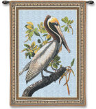 Brown Pelican Wall Tapestry by John James Audubon